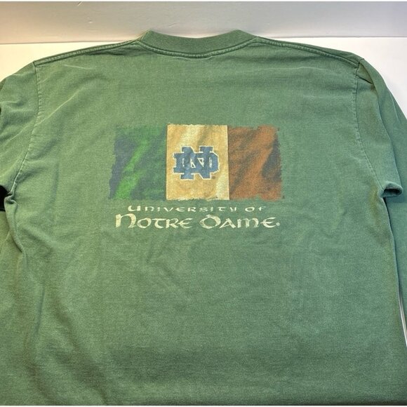 Vintage‎ Notre Dame shirt (Large) Made in USA - Picture 9 of 10